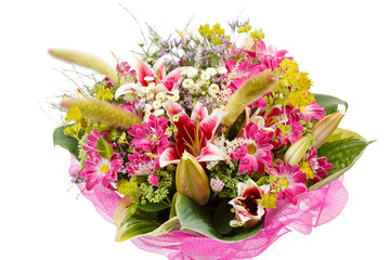 bouquet of colorful flowers