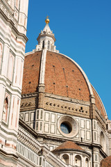 Fototapeta na wymiar Florence Cathedral of Santa Maria del Fiore