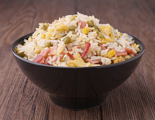 fried rice/ riz cantonnais