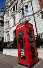 cabine téléphonique, Londres