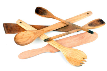 Ustensiles de cuisine en bois