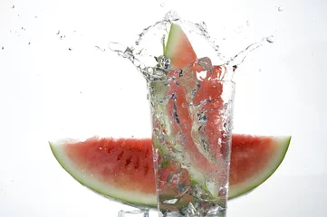 Foto auf Alu-Dibond Wassermelone © Yaroslav Pavlov