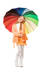 Girl with umbrella