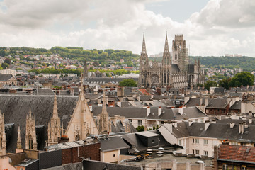 Cathedral in Rouen, France
