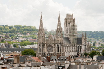 Cathedral in Rouen, France