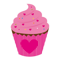 pink cake