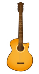 Fototapeta premium guitar vector