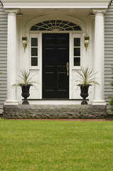 Upscale Home Front Entrance