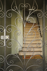 Elegant Gate With Stairs
