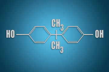 bisphenol A (BPA) chemical formula