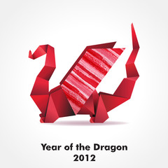 Origami dragon - 35893304