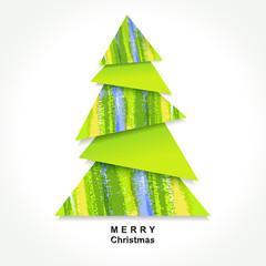 Origami Christmas tree