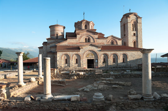 Saint Panteleymon Church In Ohrid, Republic Of Macedonia