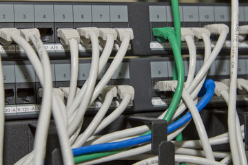 network cables and telecommunication equipment
