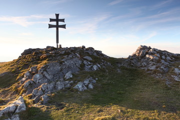 Cross on top of mountain - Klak - Slovakia