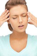 Fototapeta premium unhappy woman