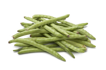 Fresh raw green beans