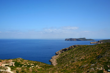 Fototapeta na wymiar Insel Cabrera vor Mallorca