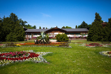 Fototapeta Park Zdrojowy,Ciechocinek,Poland obraz