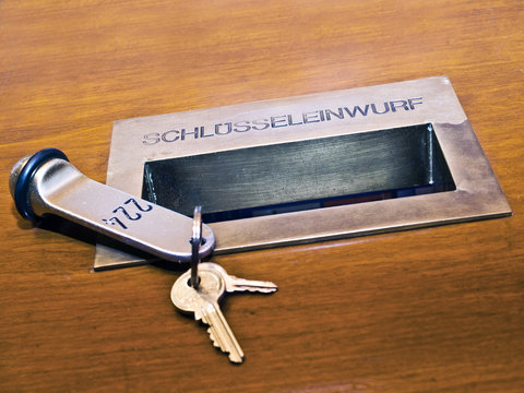 Hotelschl&uuml;ssel