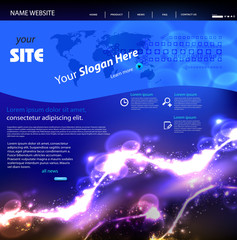 Web site modern template