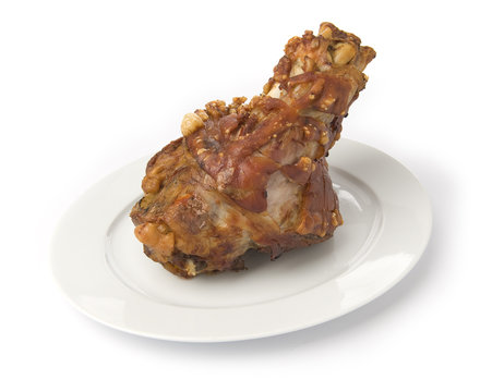 Stelze gebraten