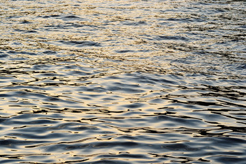 Water after sunset