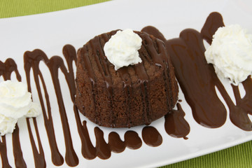 Mohr im Hemd mit Schlagsahne