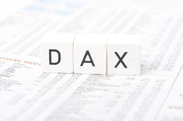 Buchstabenwürfel - Dax