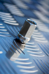 Lightweight performance alumnium car wheel nut