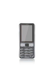 Mobile Phone on white