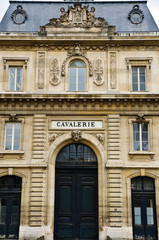 Fototapeta na wymiar Przód Cavalerie Muzeum Wojska w Paryżu