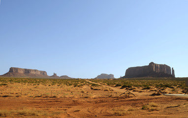 Monument Valley, Navajo Tribal Lands, Utah, USA