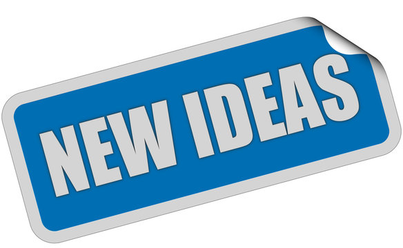 Szicker blau eckig curl oben 1Z NEW IDEAS