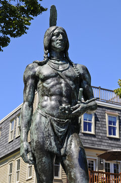 Massasoit, Great Sachem, Plymouth, Massachusetts, USA