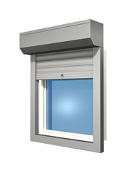 window shutter system construction