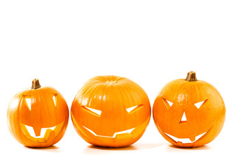 Halloween pumpkin border