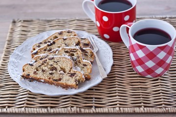 Glühwein und Christstollen