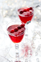cranberry drink for Christmas