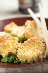 Fried tofu