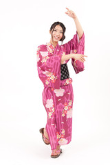 japanese kimono woman dancing