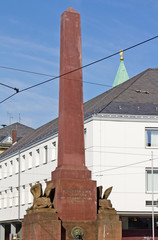 Konstitutionssäule Karlsruhe © Blackosaka