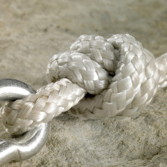 snap hook and knot detail