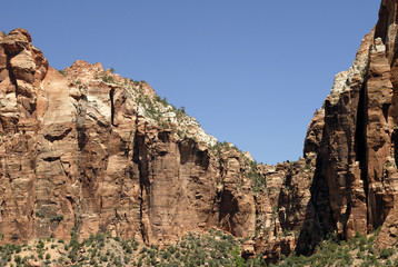Fototapeta na wymiar Zion National Park in Utah USA