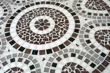 abstract mosaic detail