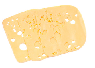 .Swiss cheese, sliced
