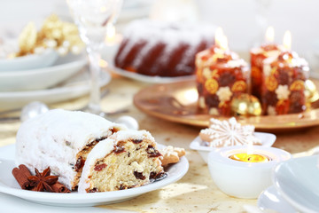 Christmas stollen