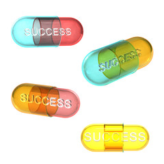 Four types of success pills