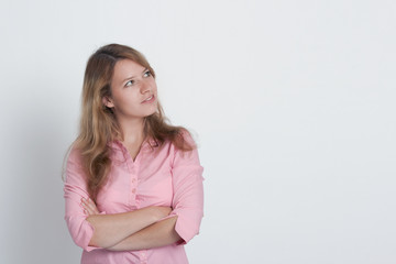 Obraz premium Looking woman