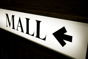 Mall sign